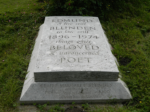 Grave of Edmund Blunden