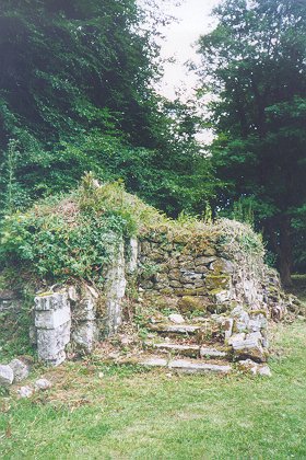 Ruined staircase
