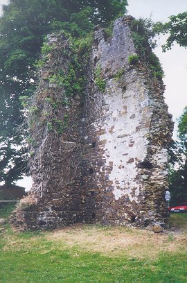 Remains of north arcade